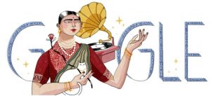 Gauhar Jaan Google Doodle