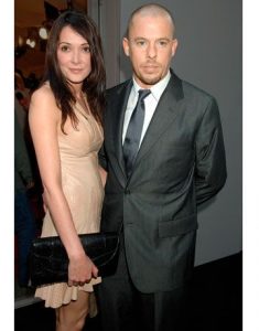 Annabelle Neilson and Alexander McQueen