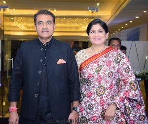 Praful Patel and Varsha Patel