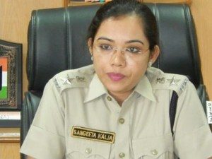 Sangeeta Kalia, IPS officer