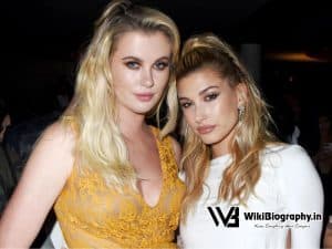 Ireland Baldwin with Hailey Bieber