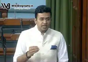 Tejasvi in Lok Sabha