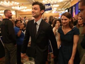 JON OSSOFF AND WIFE