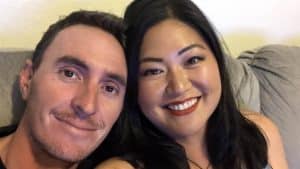 An Image of Duncan French and his wife Christina Kim