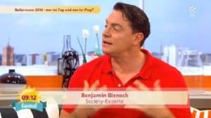 An Image of Benjamin Bieneck in a tv show