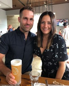 Dan Reilly with his wife Dani Wales