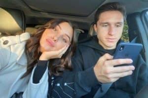 An Image of Benedetta Quagli and her boyfriend Federico