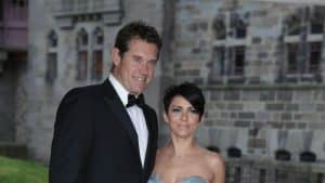 An Image of Laurae Coltart Westwood and her husband