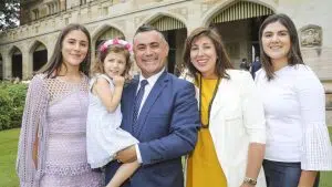 An Image of Domenica Barilaro and her family