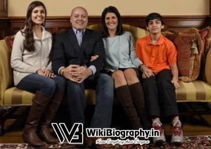 Nikki Haley with her family