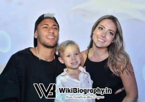 Brazillian Footballer with his Ex-girlfriend and kid