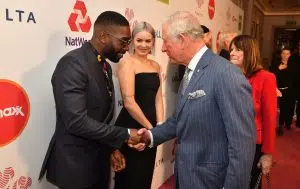 Tinie Tempah with his wife