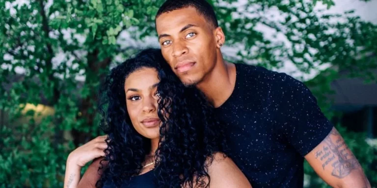Dana isaiah with wife Jordan Sparks