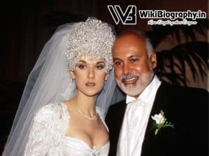 Celine Dion with husband