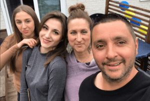 cedomir djordjevic with family