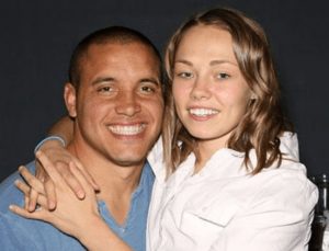 Rose Namajunas with Pat Berry