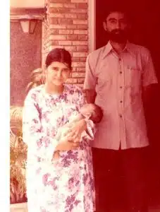 Saba Azad parents