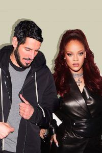 Hassan Jameel with Rihanna