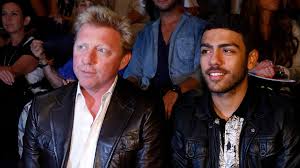 With Boris Becker