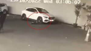 CCTV Footage of Accident
