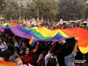 LGBTQ celebration following the Court decisions