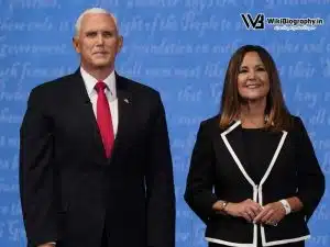 Karen Pence with Mike Pence