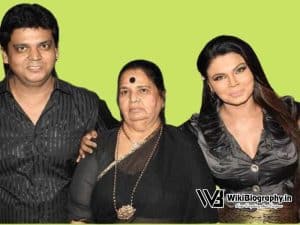 Jaya Bheda with Husband, and Rakhi Sawant