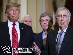 Mitch McConnell with Trump