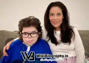 Grayson with his mother Michelle Arroyo