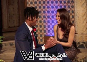 Gabby Windey with Nate Mitchell on The Bachelorette