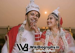 Indian Television Actress Krishna Mukherjee and her husband