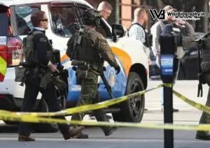 Crime scene of Louisville Bank Shooting