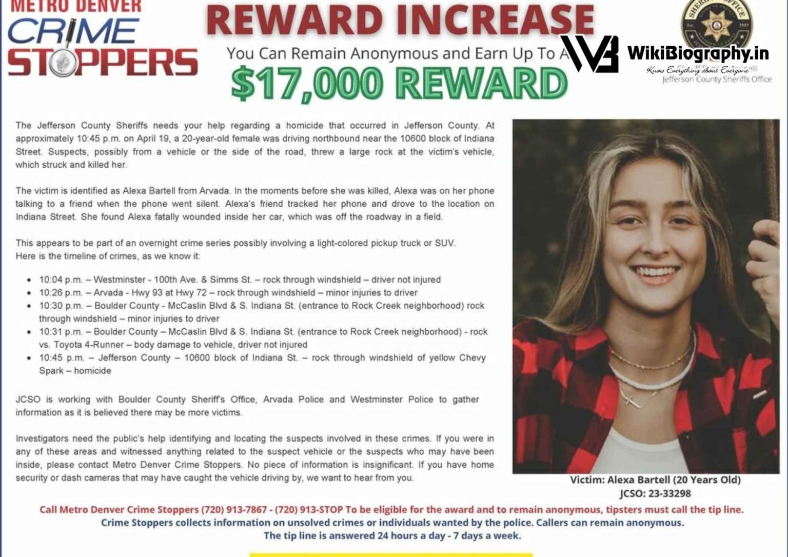 Alexa Bartell Wiki, Bio, Age, Death, Boyfriend, Family, Net Worth