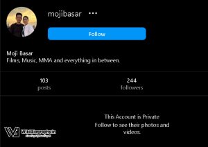 Moji Basar's Instagram Account