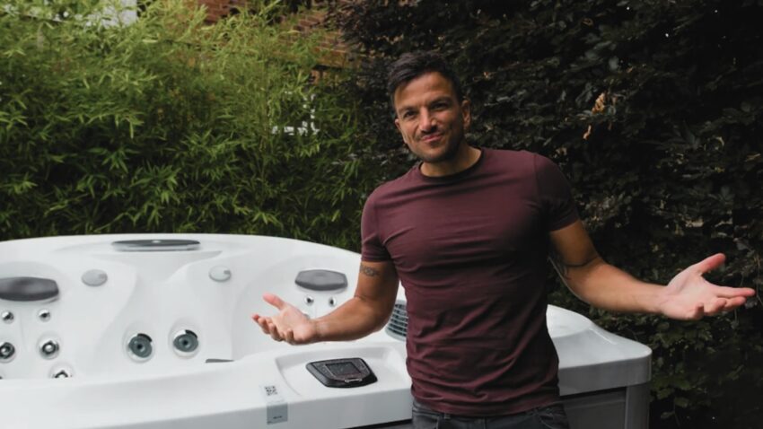 Peter Andre and His Hot Tub