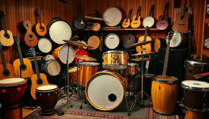 acoustic drums