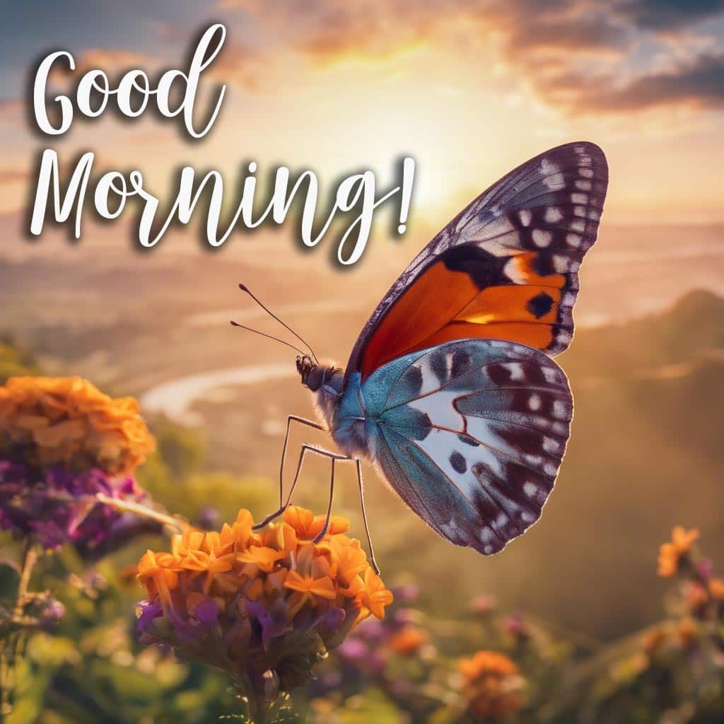 Good morning image - butterfly
