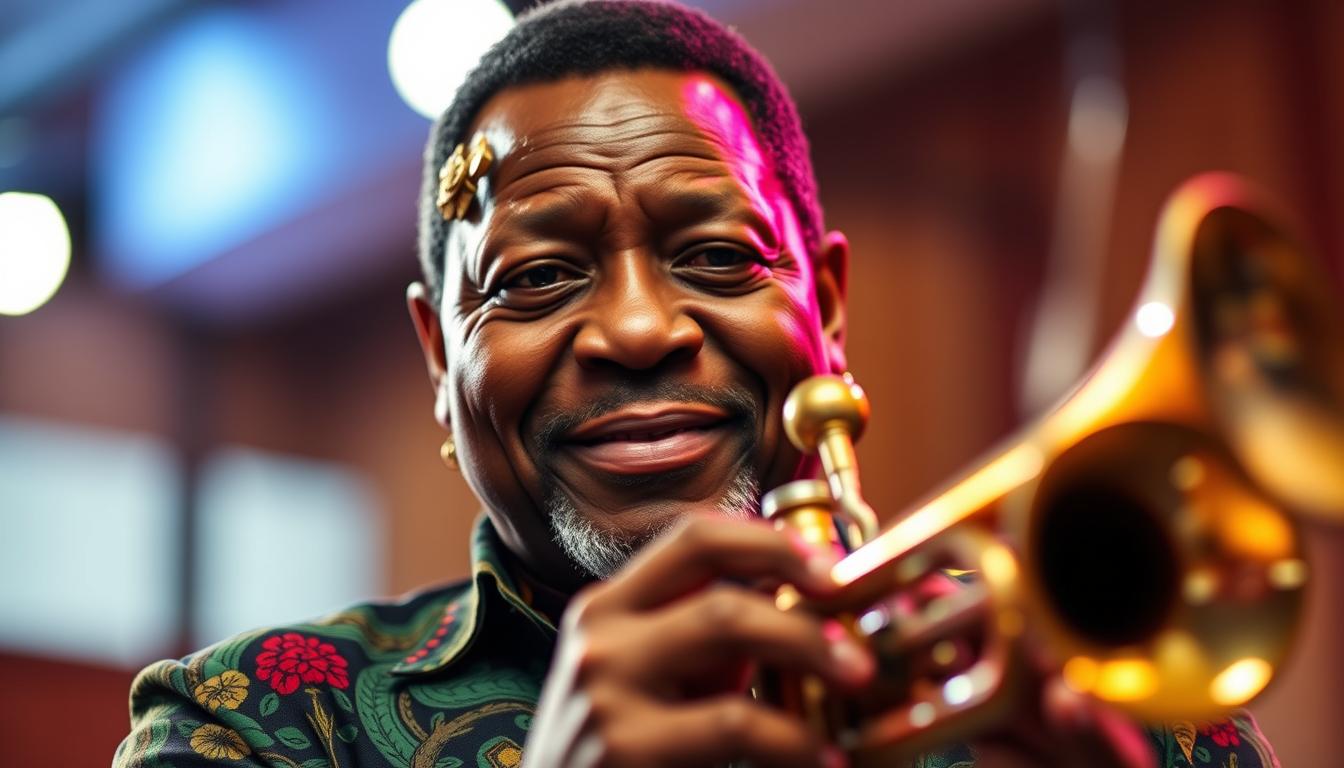 Hugh Masekela South African jazz musician