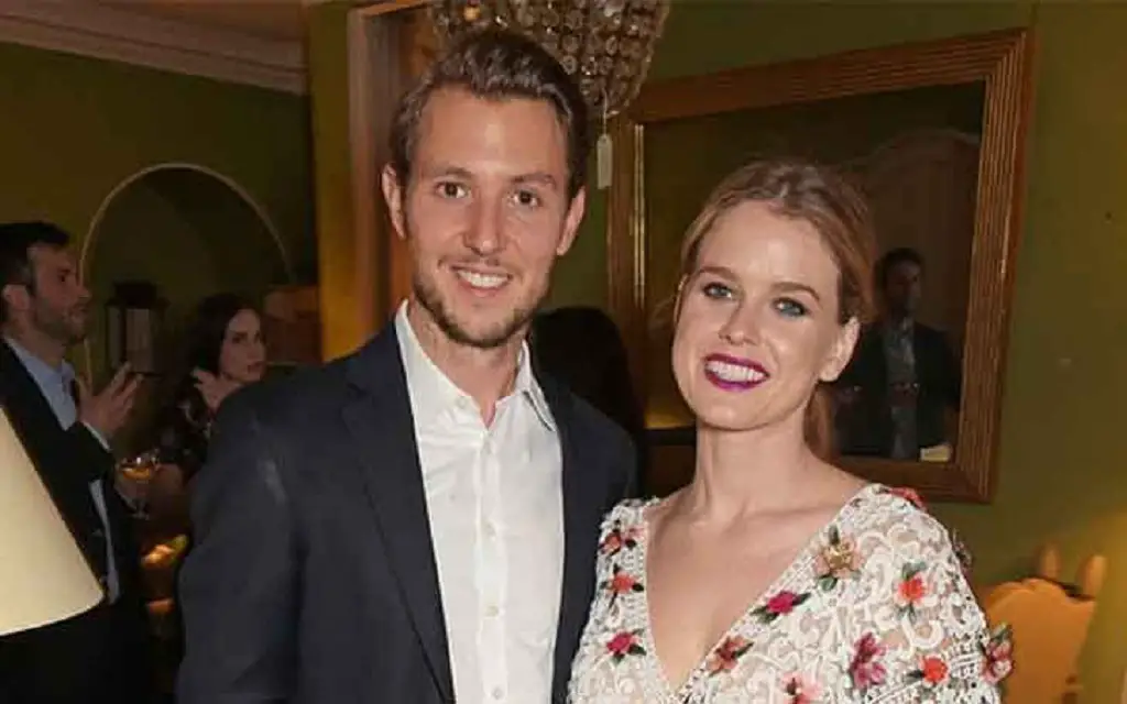 Alex Cowper-Smith with Alice Eve