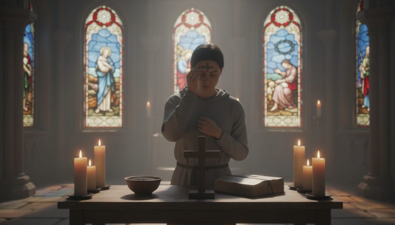 Ash Wednesday prayers with Bible verses