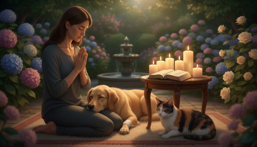 Healing prayer for sick animals