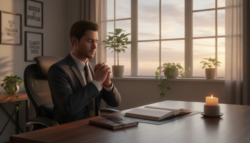 Monday prayers for career success and spiritual guidance at work