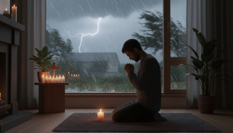 Prayers for protection and safety during storms