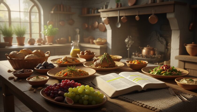 bible verses about food and gratitude