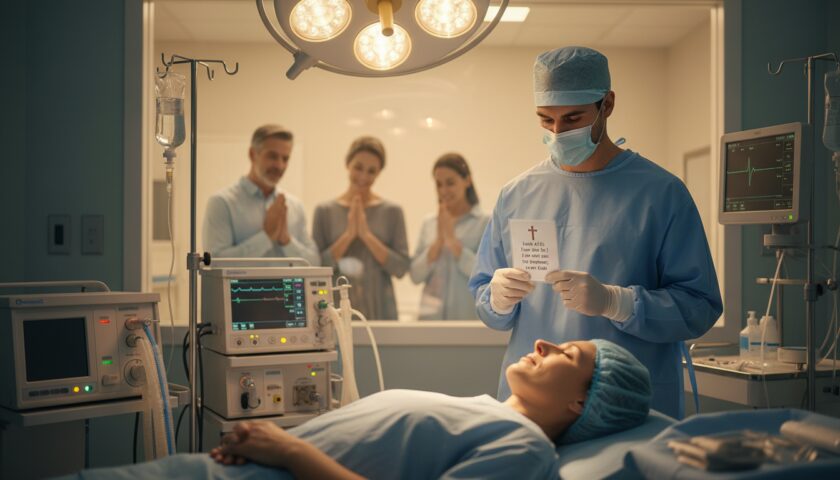 prayer for anesthesia safety