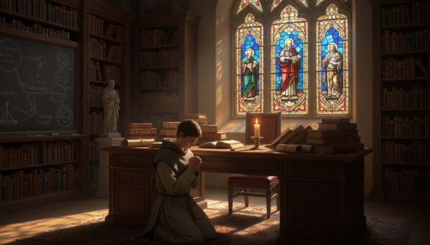 St. Thomas Aquinas student prayer