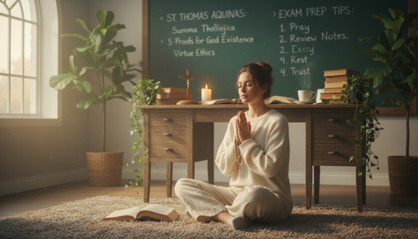 prayer before an exam